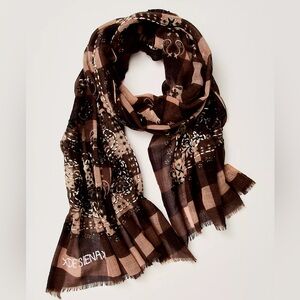 Free People De Sienna Gingham Scarf